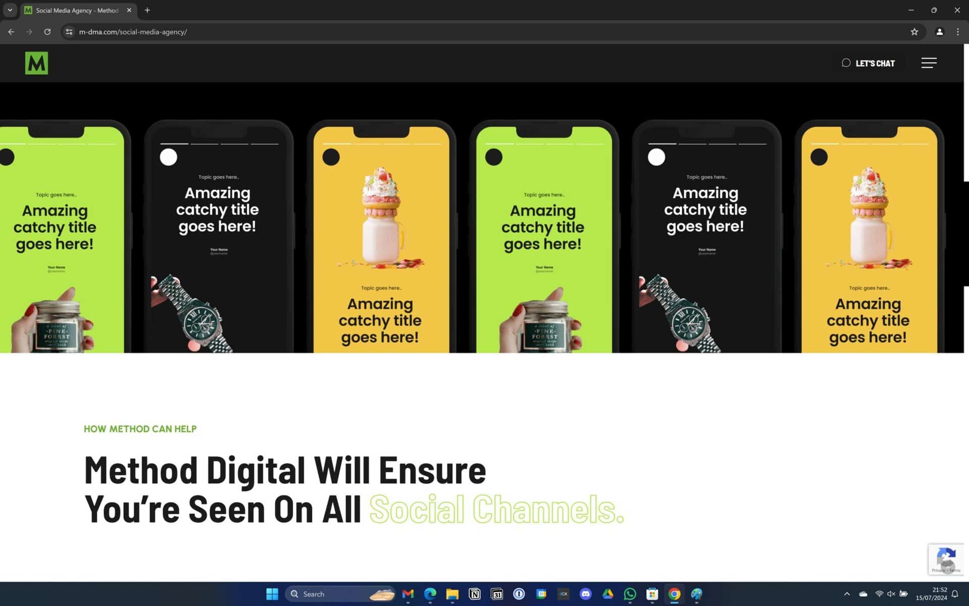 Method Digital portfolio image 2