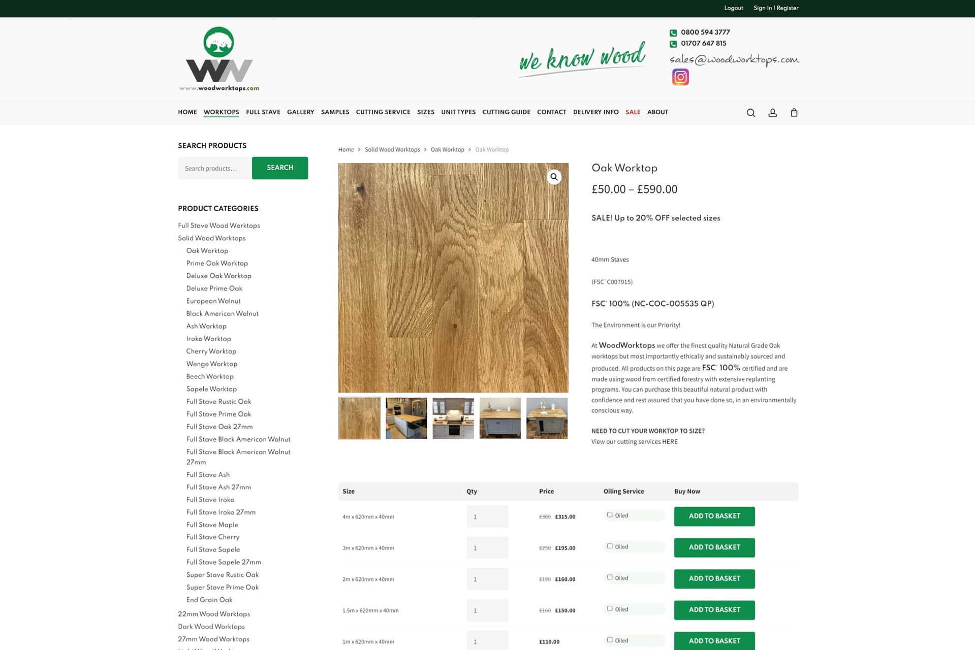 Wood Worktops portfolio image 2