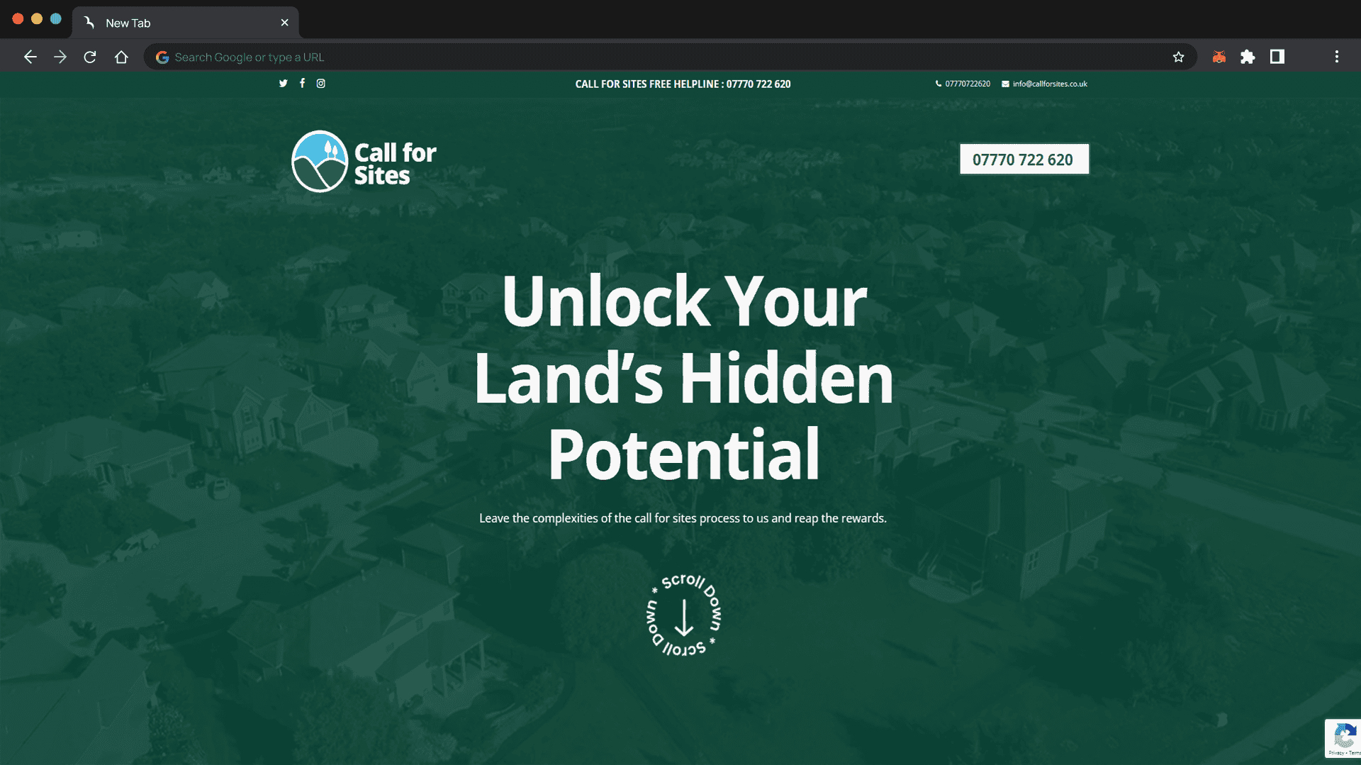 Call for Sites portfolio image 2